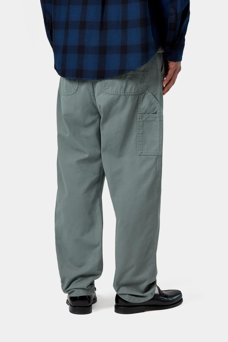 Carhartt WIP Herren Flint Moraga Twill Hose | Samtgrün, stückgefärbt