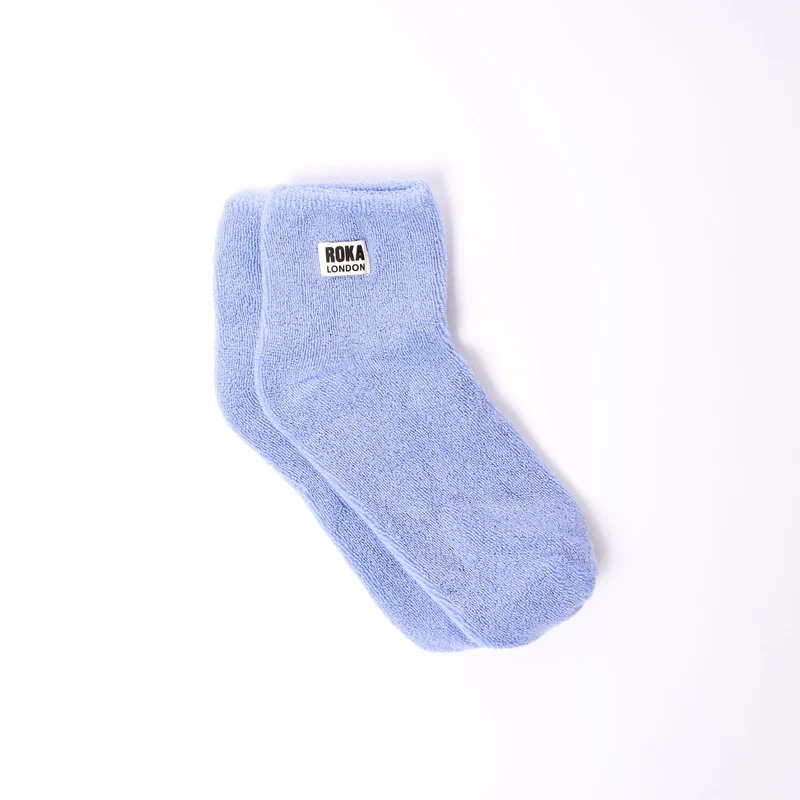 ROKA Watford Bio-Baumwoll-Crop-Socken | Thistle
