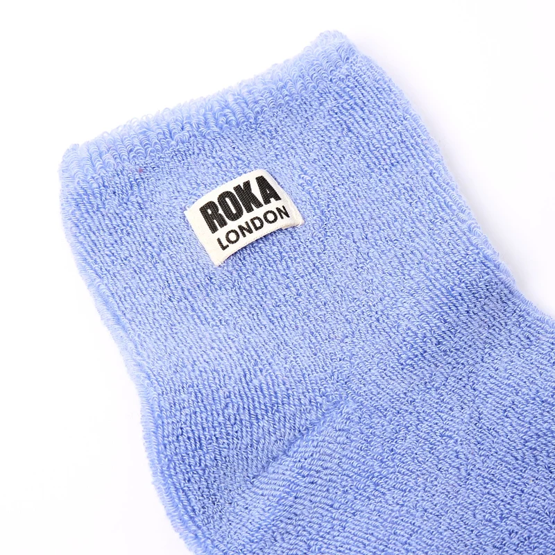 ROKA Watford Bio-Baumwoll-Crop-Socken | Thistle
