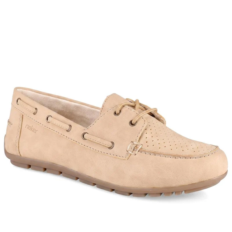 Rieker Breathable Laced Loafers - RKR43068 / 330 547