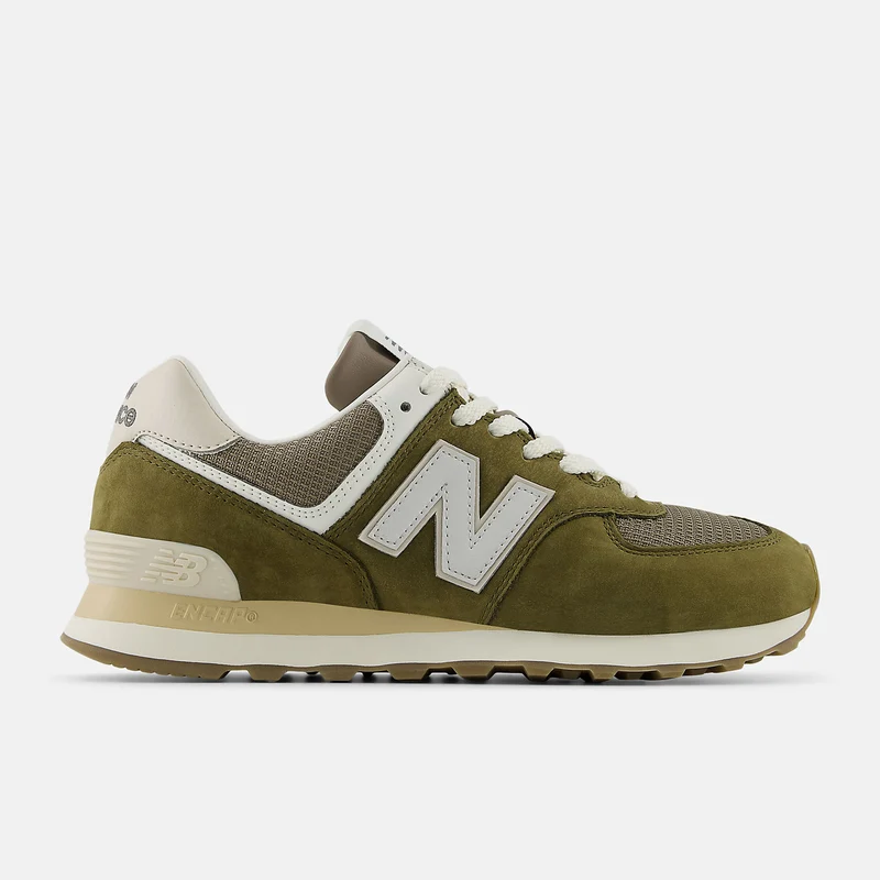 New Balance Unisex-Sneaker 574 | Calcium Dark Silver