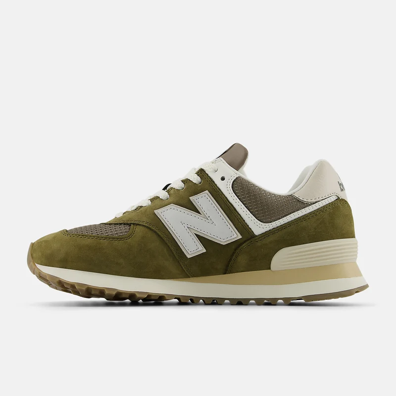 New Balance Unisex-Sneaker 574 | Calcium Dark Silver