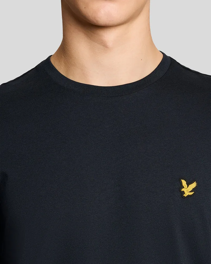 Lyle & Scott Herren-Sport-T-Shirt mit kurzen Ärmeln | Dunkelblau