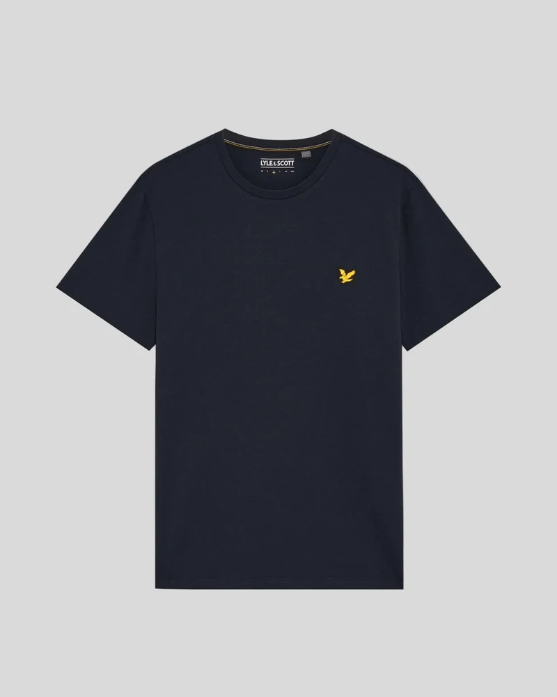 Lyle & Scott Herren-Sport-T-Shirt mit kurzen Ärmeln | Dunkelblau