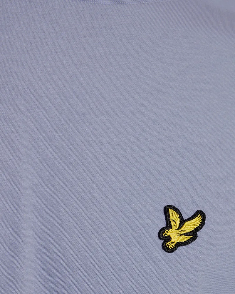 Lyle & Scott Herren-T-Shirt aus Baumwolle mit Rundhalsausschnitt | Bubble Blue