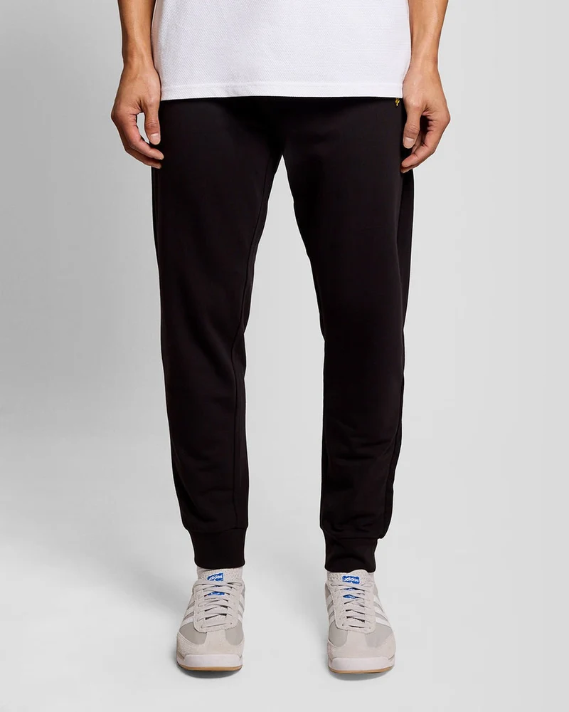 Lyle & Scott Leichte Herren-Jogginghose | Tiefschwarz