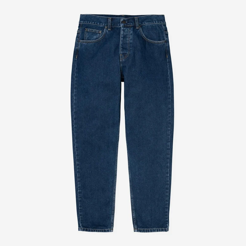 Carhartt WIP Herren Newel Hose | Blau Stone Washed