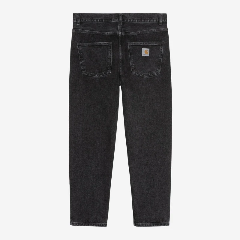 Carhartt WIP Herren Newel Hose | Schwarz Stone Washed