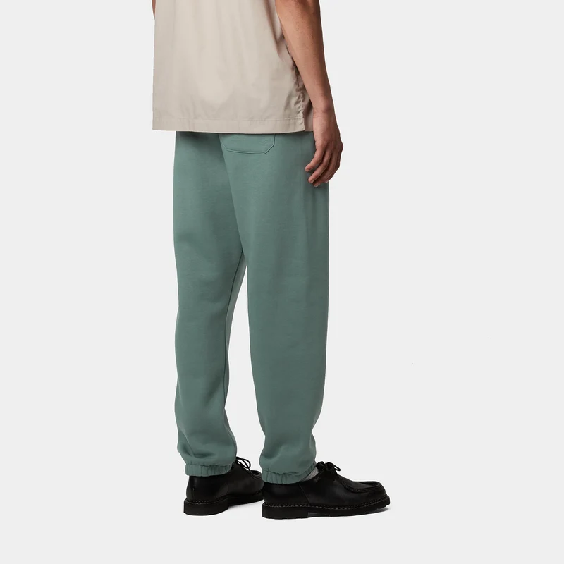 Carhartt WIP Herren Chase Jogginghose - Silber Kiefer / Gold