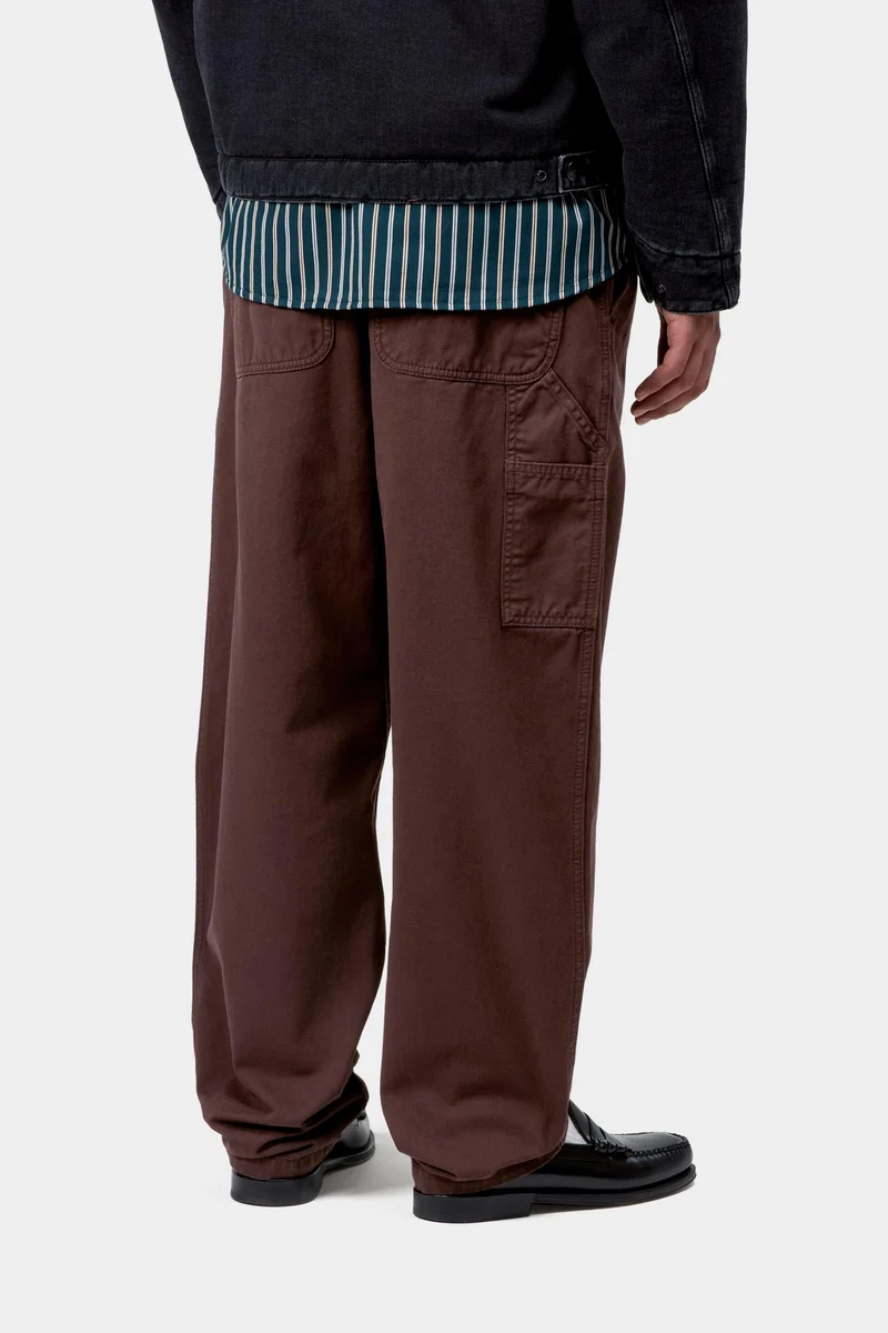 Carhartt WIP Herren Flint Moraga Twill Hose | Palisander Stückgefärbt