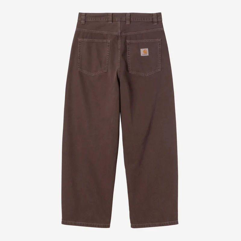 Carhartt WIP Herren Brandon Clark Twill Hose | Palisandersteingefärbt