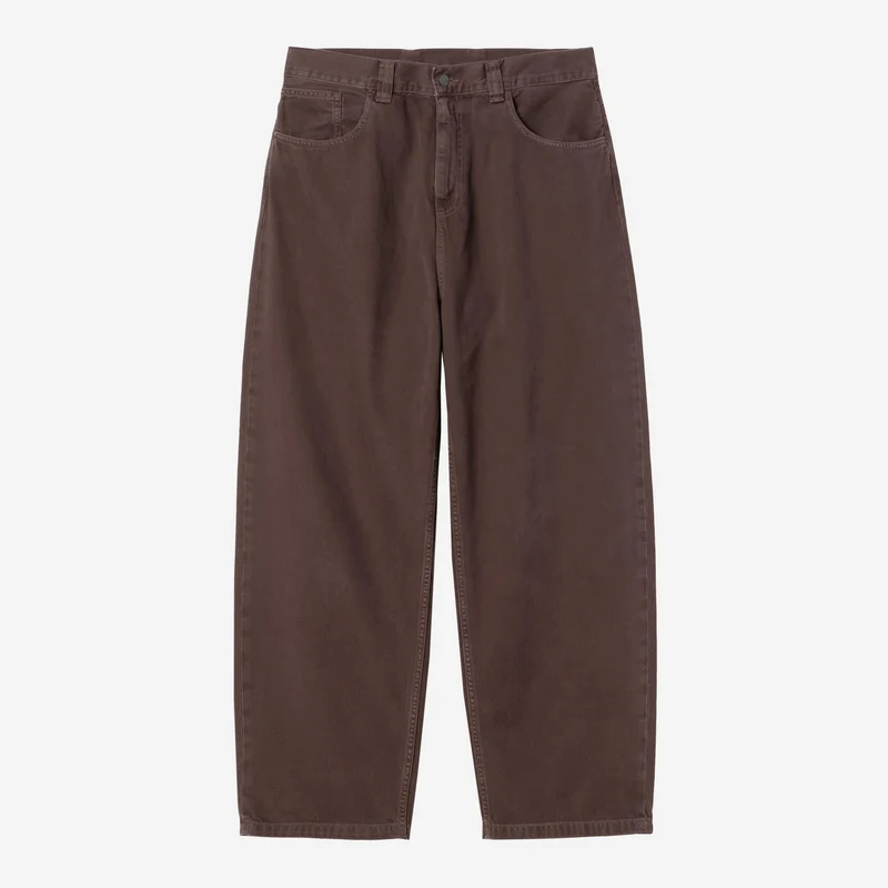Carhartt WIP Herren Brandon Clark Twill Hose | Palisandersteingefärbt