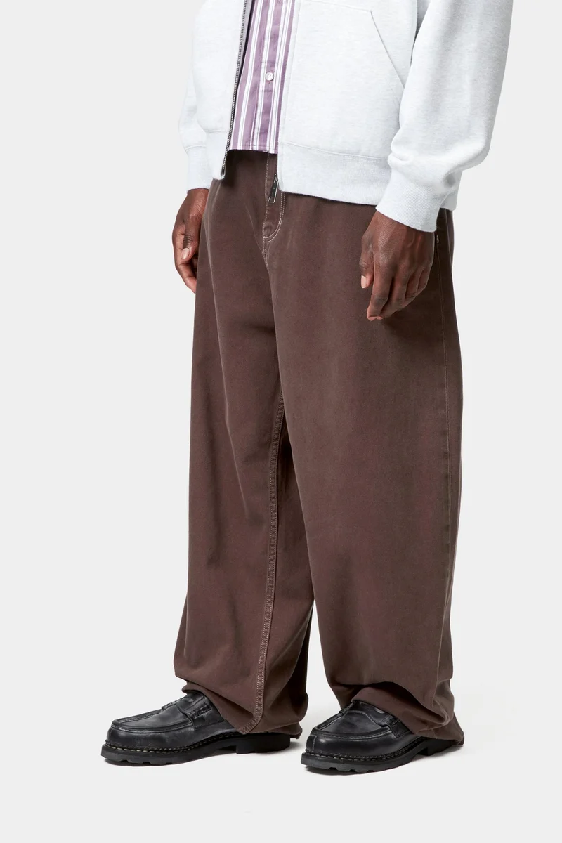 Carhartt WIP Herren Brandon Clark Twill Hose | Palisandersteingefärbt