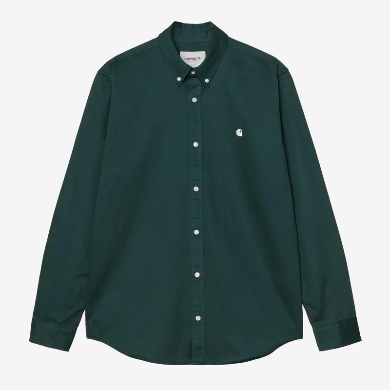 Carhartt WIP Herrenhemd Madison | Dunkelbraun