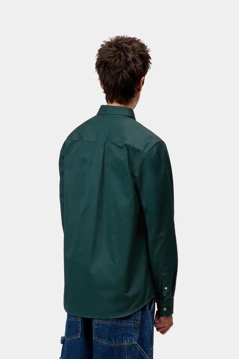 Carhartt WIP Herrenhemd Madison | Dunkelbraun