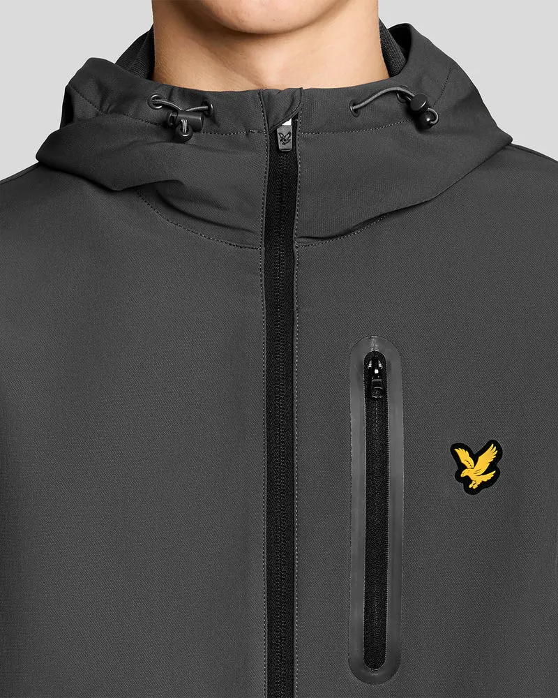 Lyle & Scott Sportliche Herrenjacke mit Kapuze, wasserabweisend | Turbulence