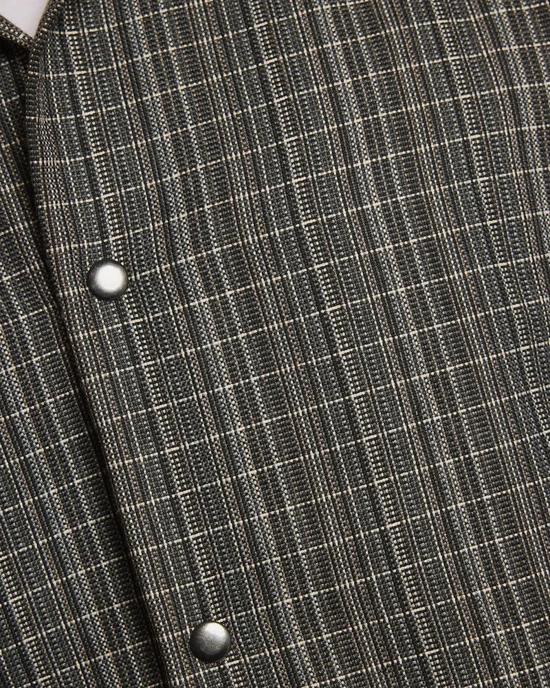 Lyle & Scott Leichtes Herren-Overshirt mit Karomuster | Lack