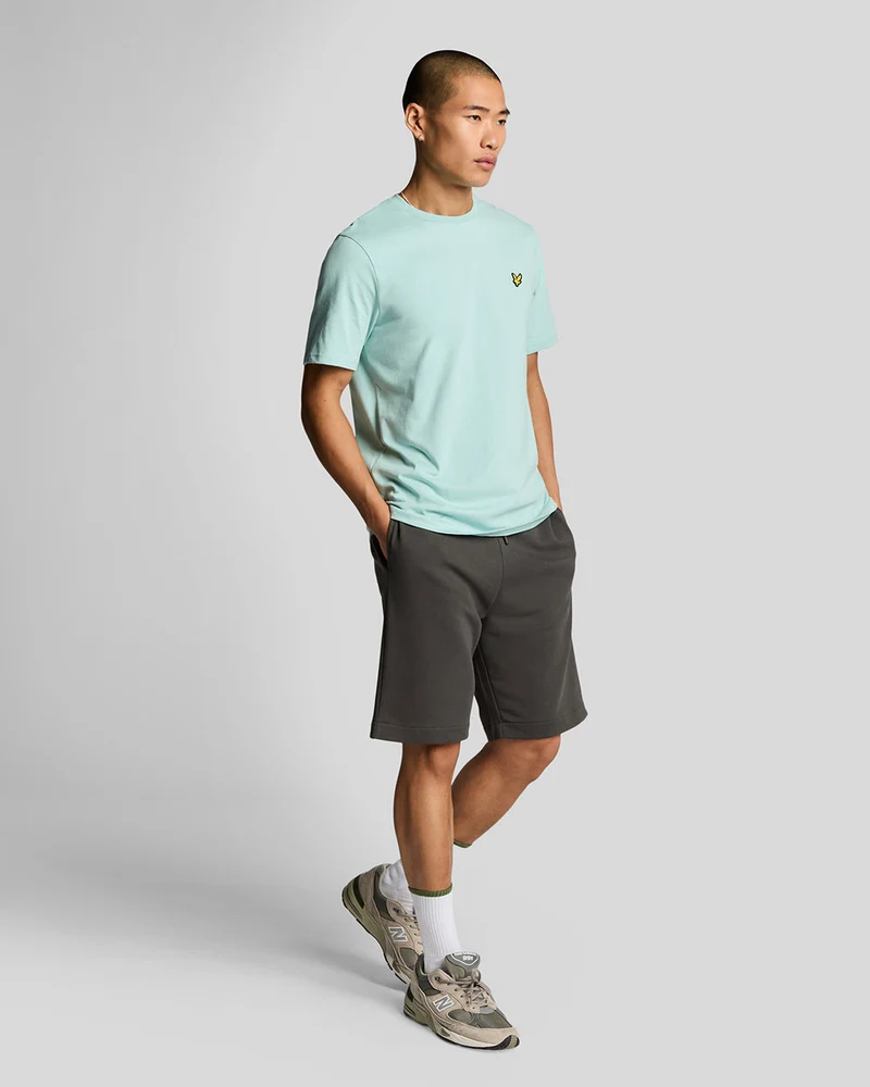 Lyle & Scott Herren-Sweatshorts aus superfeiner Baumwolle | Anthrazit