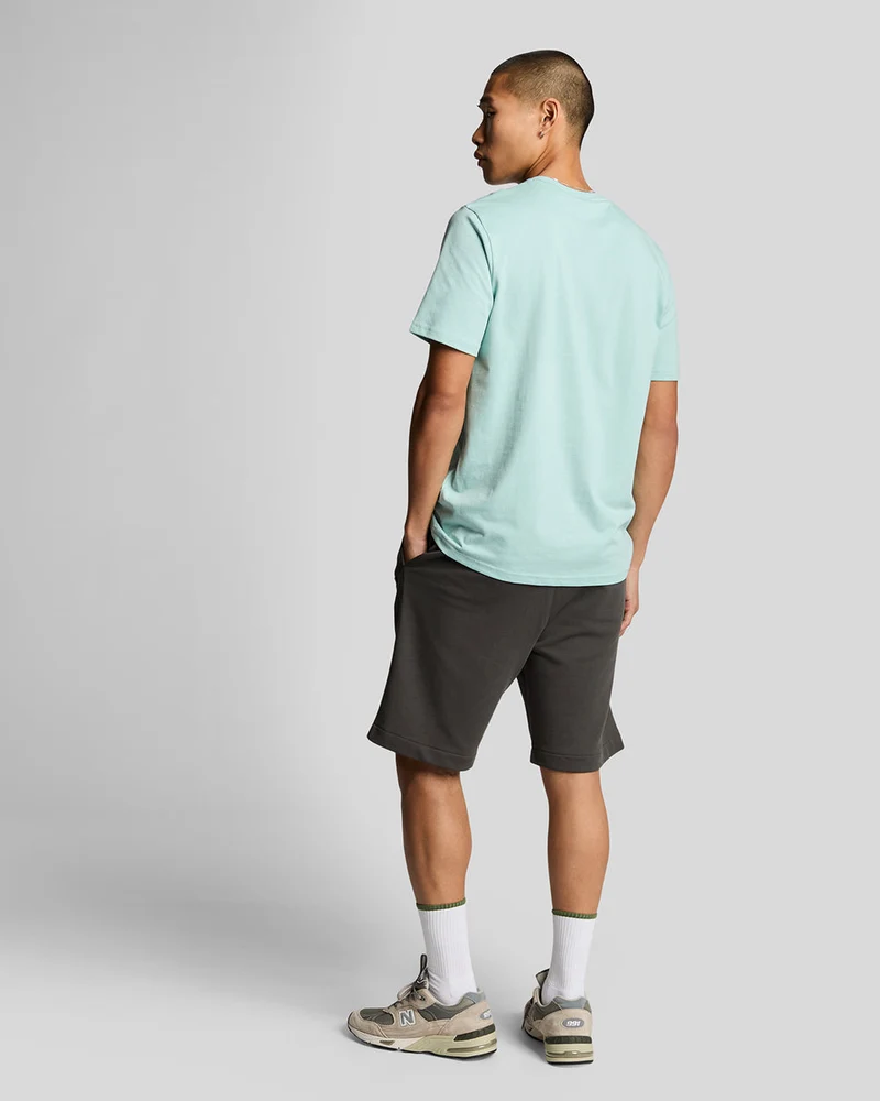 Lyle & Scott Herren-Sweatshorts aus superfeiner Baumwolle | Anthrazit