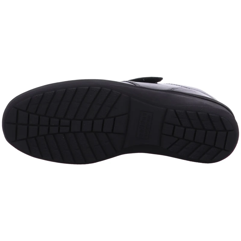 Solidus Stiefelette Karo schwarz