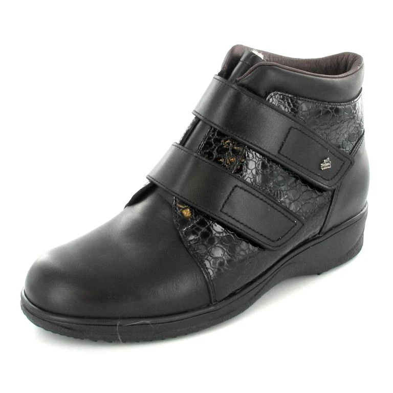 FinnComfort Stiefelette Biel schwarz