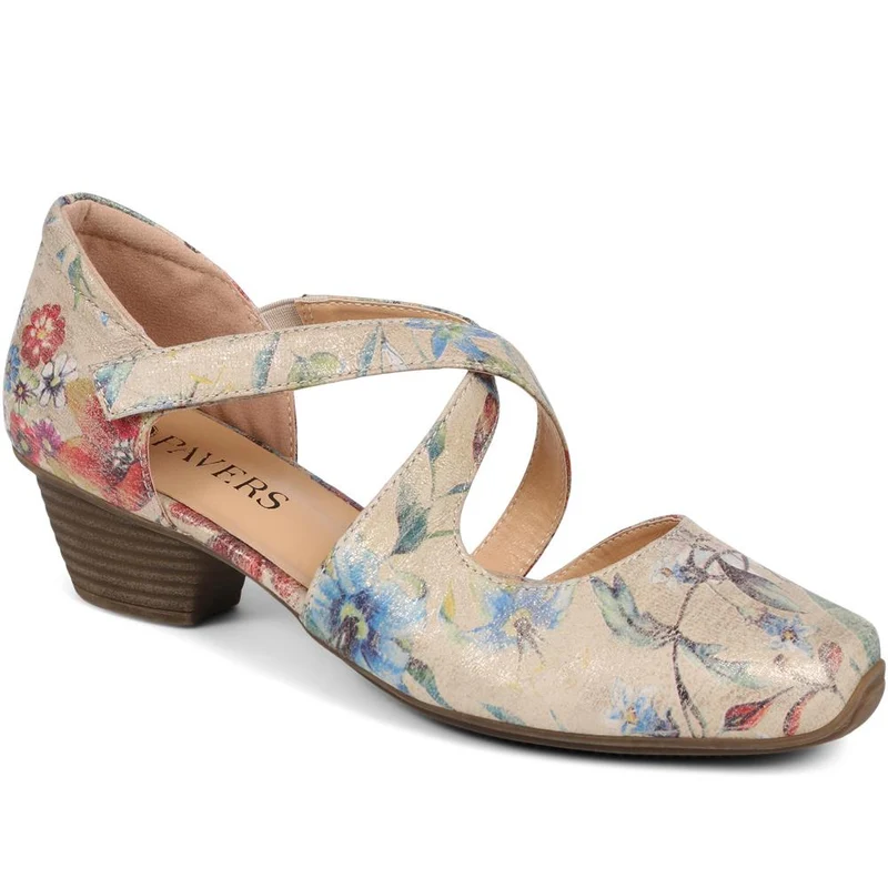 Low-Heeled Court Shoes - WBINS39078 / 325 127
