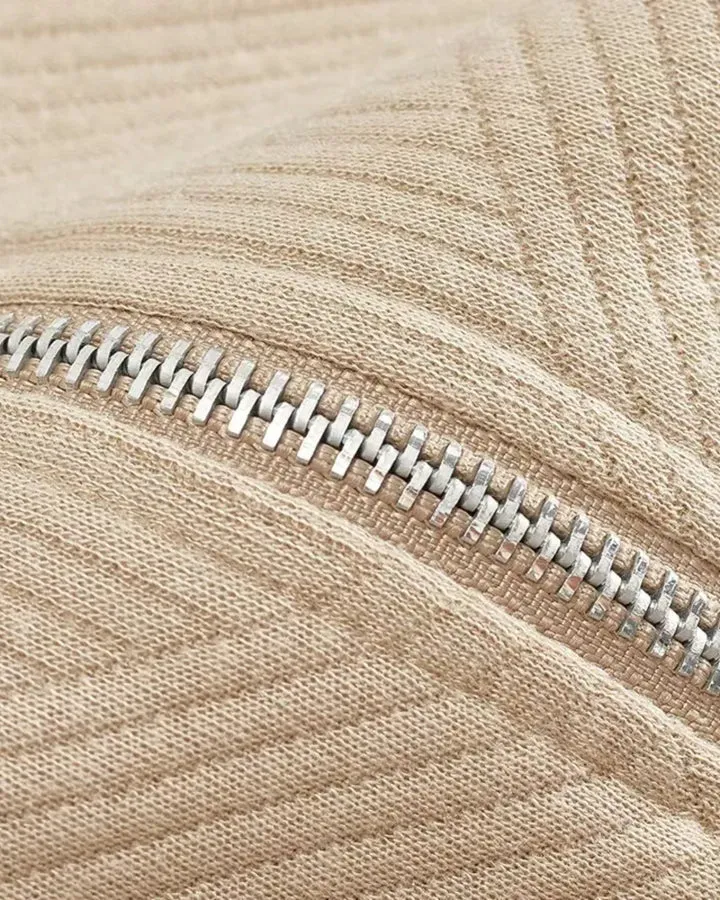 Herrenpullover mit Polokragen und Reißverschluss – Gauthier