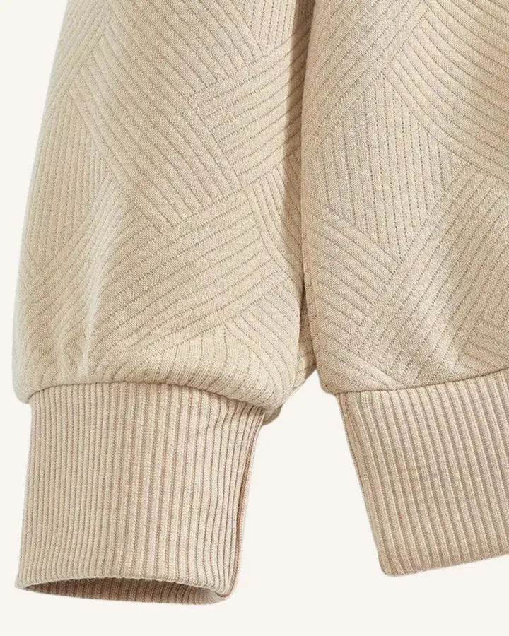 Herrenpullover mit Polokragen und Reißverschluss – Gauthier