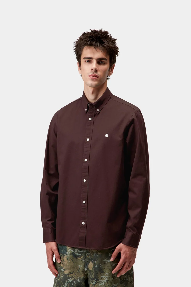 Carhartt WIP Herren-Madison-Hemd | Palisander
