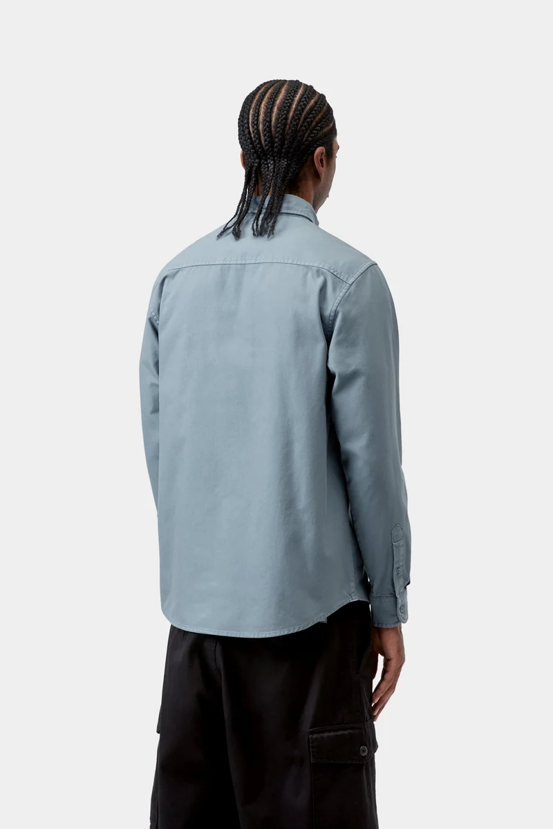 Carhartt WIP Bolton Herrenhemd | Samtblau