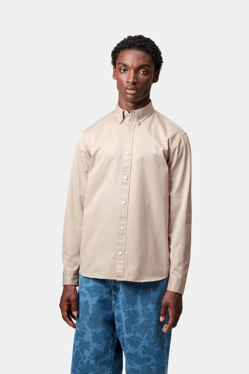 Carhartt WIP Herren-Madison-Hemd | Fleur De Sel