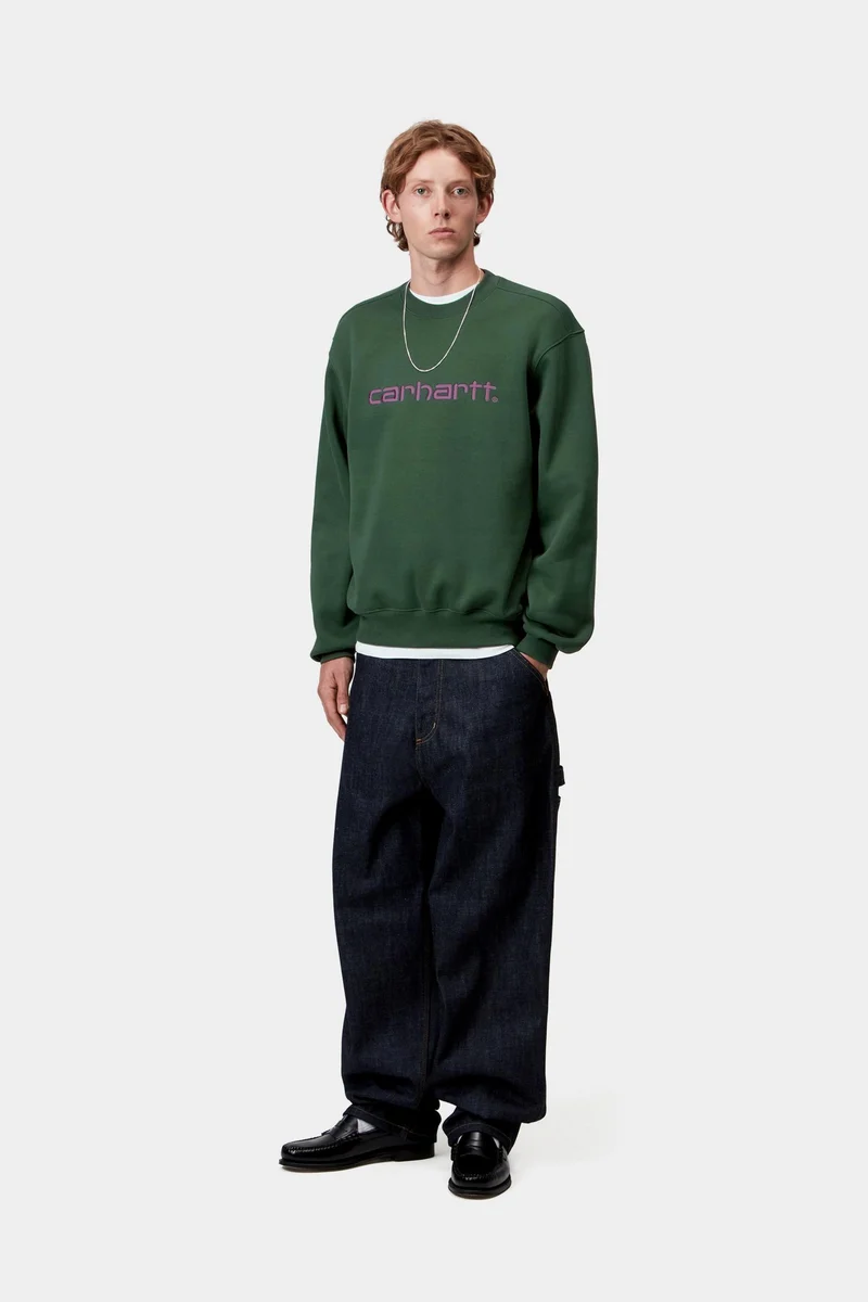Carhartt WIP Herren Carhartt Sweatshirt | Ahornbaum / Phlox