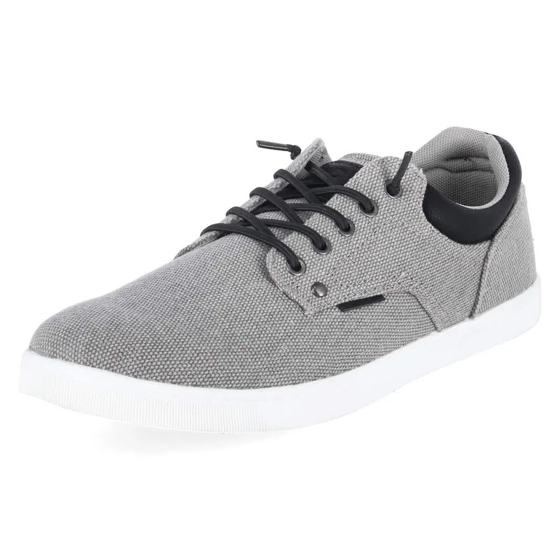 Halbschuhe Grau