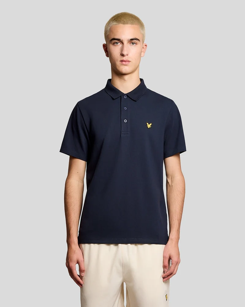 Lyle & Scott Herren-Sportpoloshirt | Dunkelblau