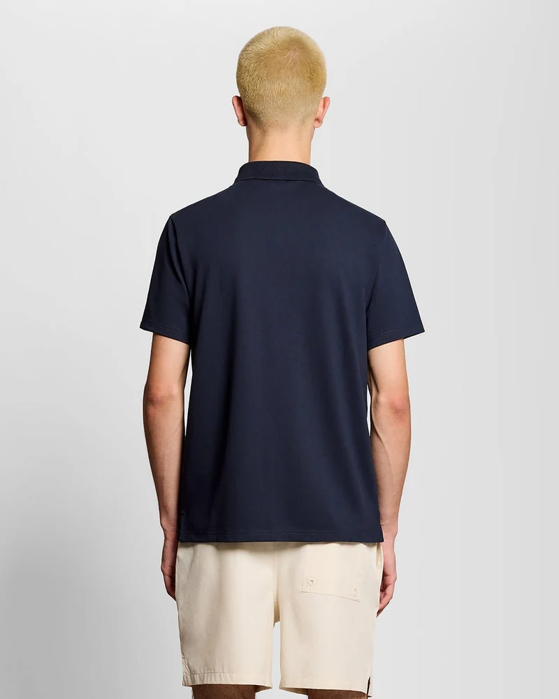 Lyle & Scott Herren-Sportpoloshirt | Dunkelblau