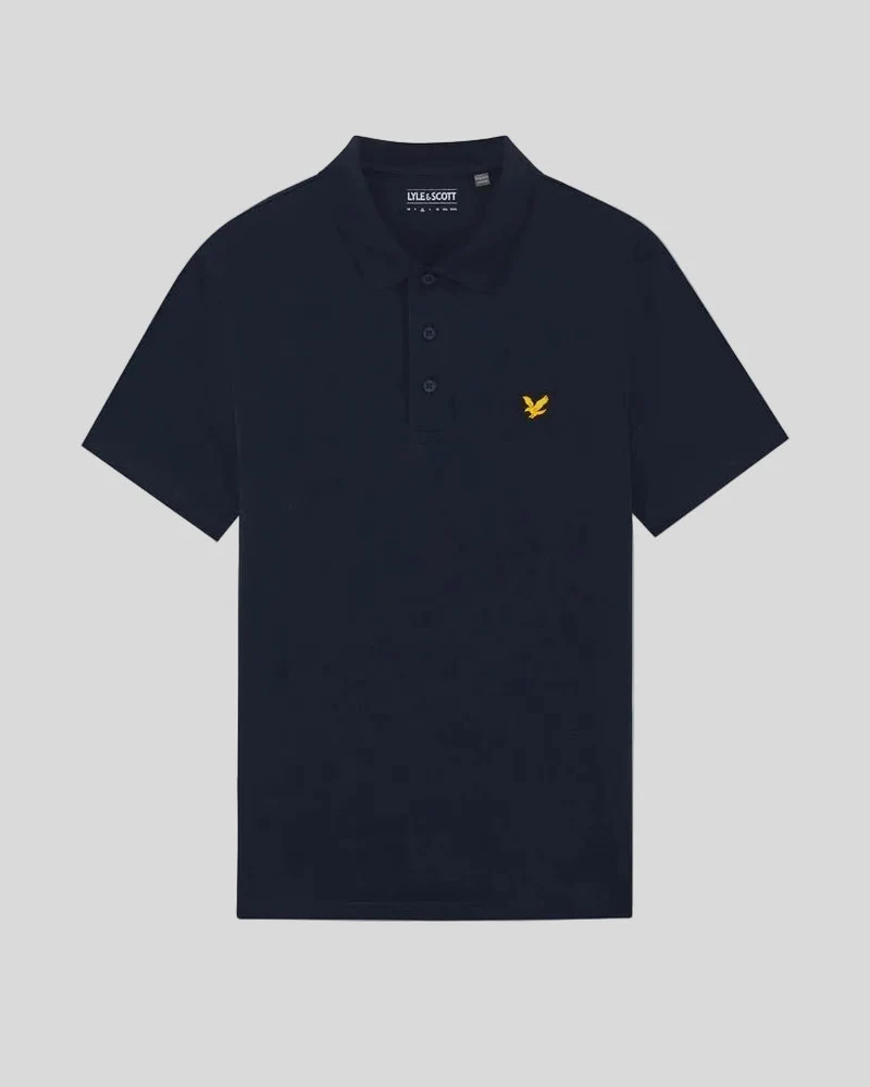 Lyle & Scott Herren-Sportpoloshirt | Dunkelblau