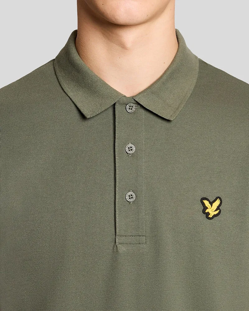 Lyle & Scott Herren-Sportpoloshirt | Kaktusgrün
