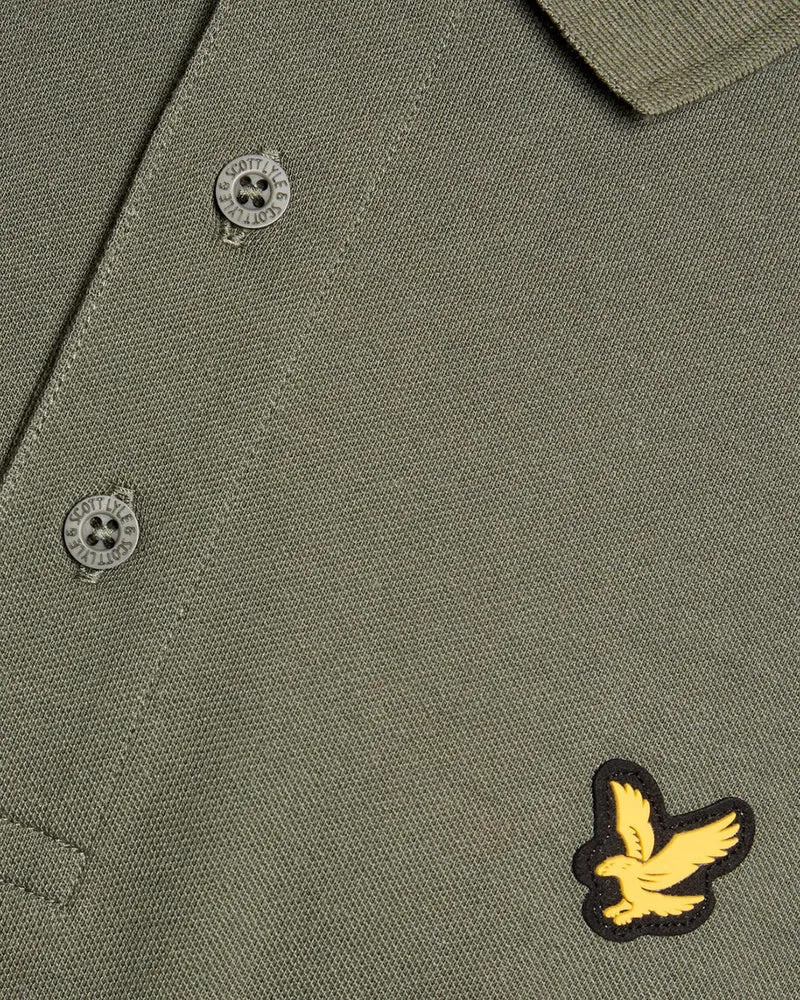 Lyle & Scott Herren-Sportpoloshirt | Kaktusgrün
