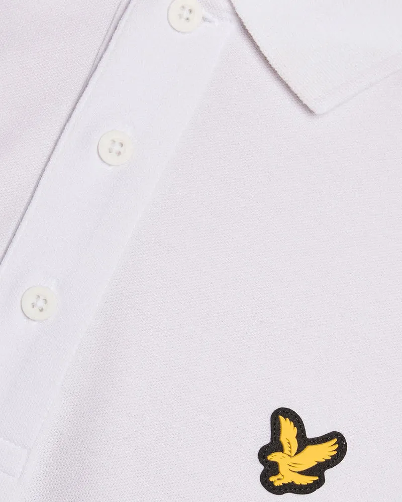 Lyle & Scott Herren-Sportpoloshirt | Weiß