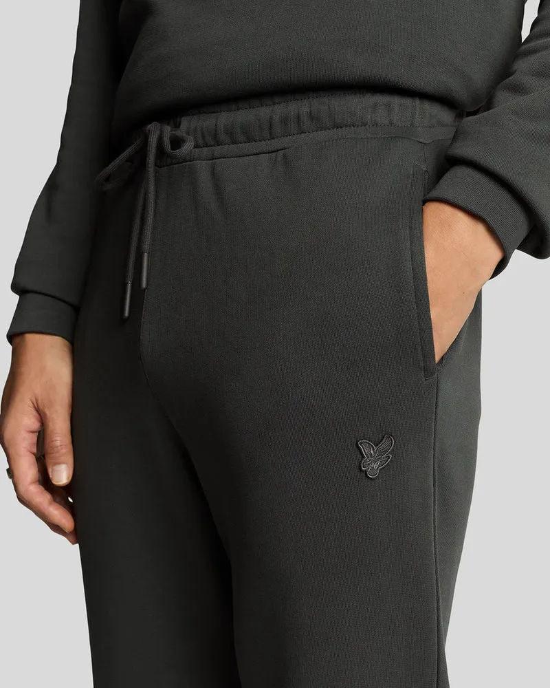 Lyle & Scott Slim-Fit-Jogginghose aus superfeiner Baumwolle für Herren | Gunmetal