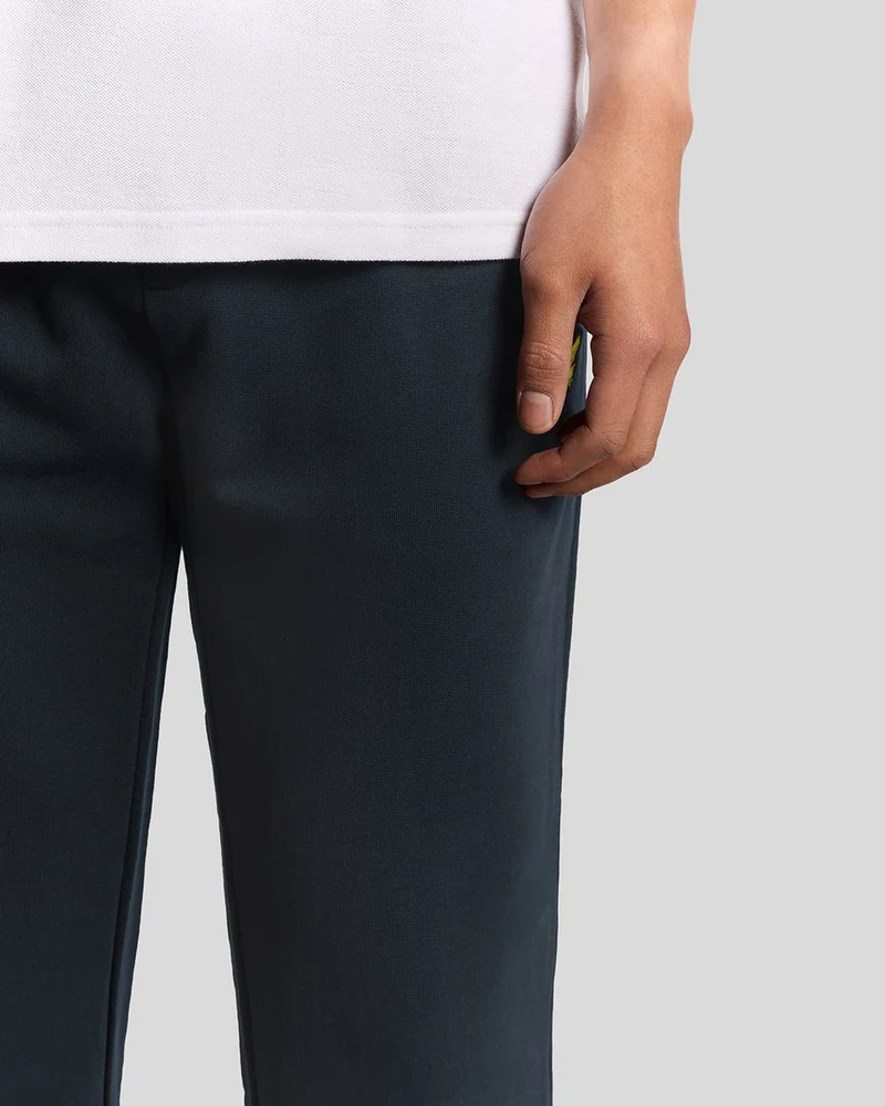 Lyle & Scott Herren-Jogginghose aus Baumwolle mit geradem Bein | Dunkelblau