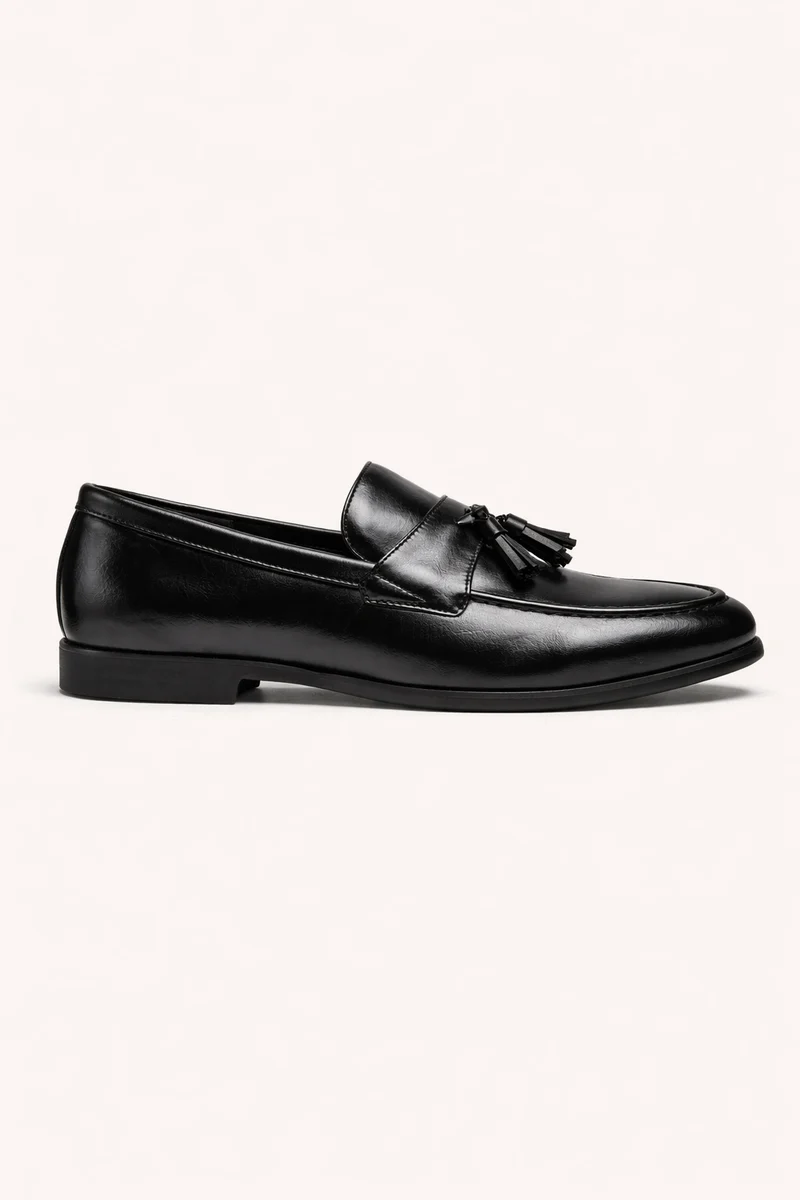 Herren Leder Mokassin Schuhe klassische Verarbeitung Quasten elegant formal - Draven