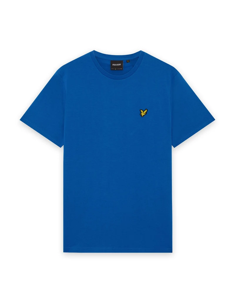 Lyle & Scott Herren-T-Shirt aus Baumwolle mit Rundhalsausschnitt | Hellblau