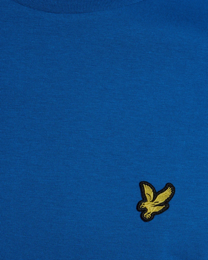 Lyle & Scott Herren-T-Shirt aus Baumwolle mit Rundhalsausschnitt | Hellblau