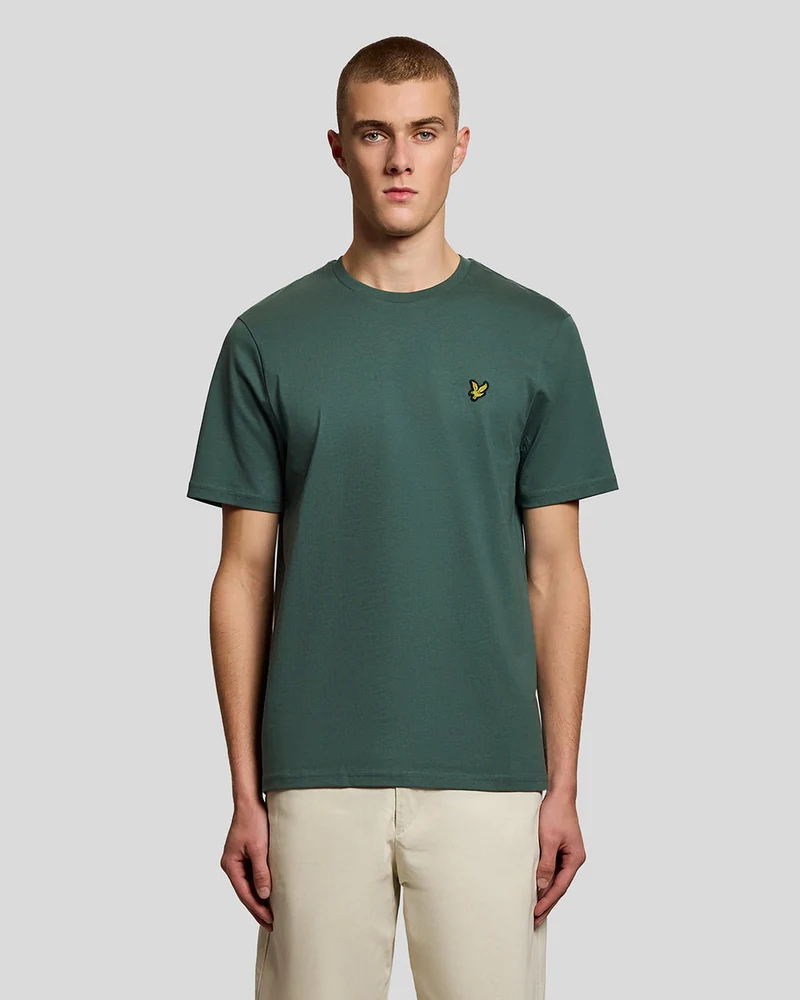 Lyle & Scott Herren-T-Shirt aus Baumwolle mit Rundhalsausschnitt | Everglades