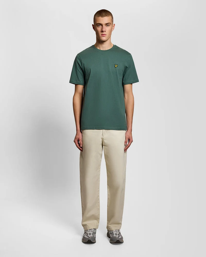 Lyle & Scott Herren-T-Shirt aus Baumwolle mit Rundhalsausschnitt | Everglades