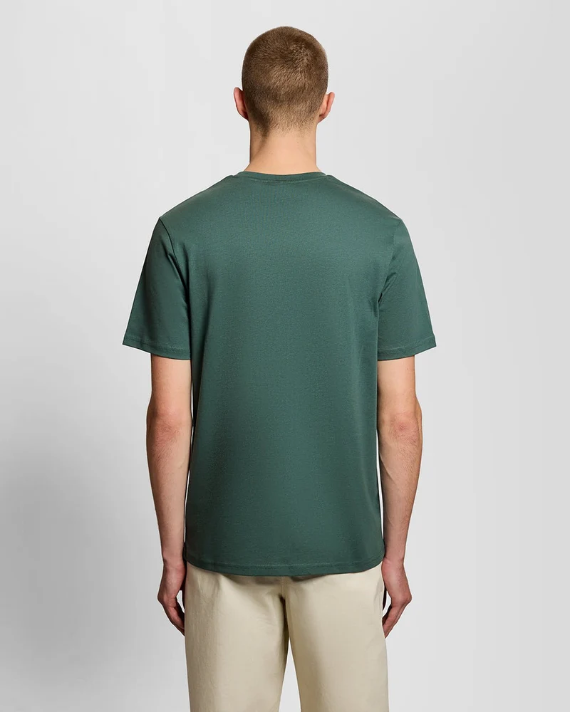 Lyle & Scott Herren-T-Shirt aus Baumwolle mit Rundhalsausschnitt | Everglades