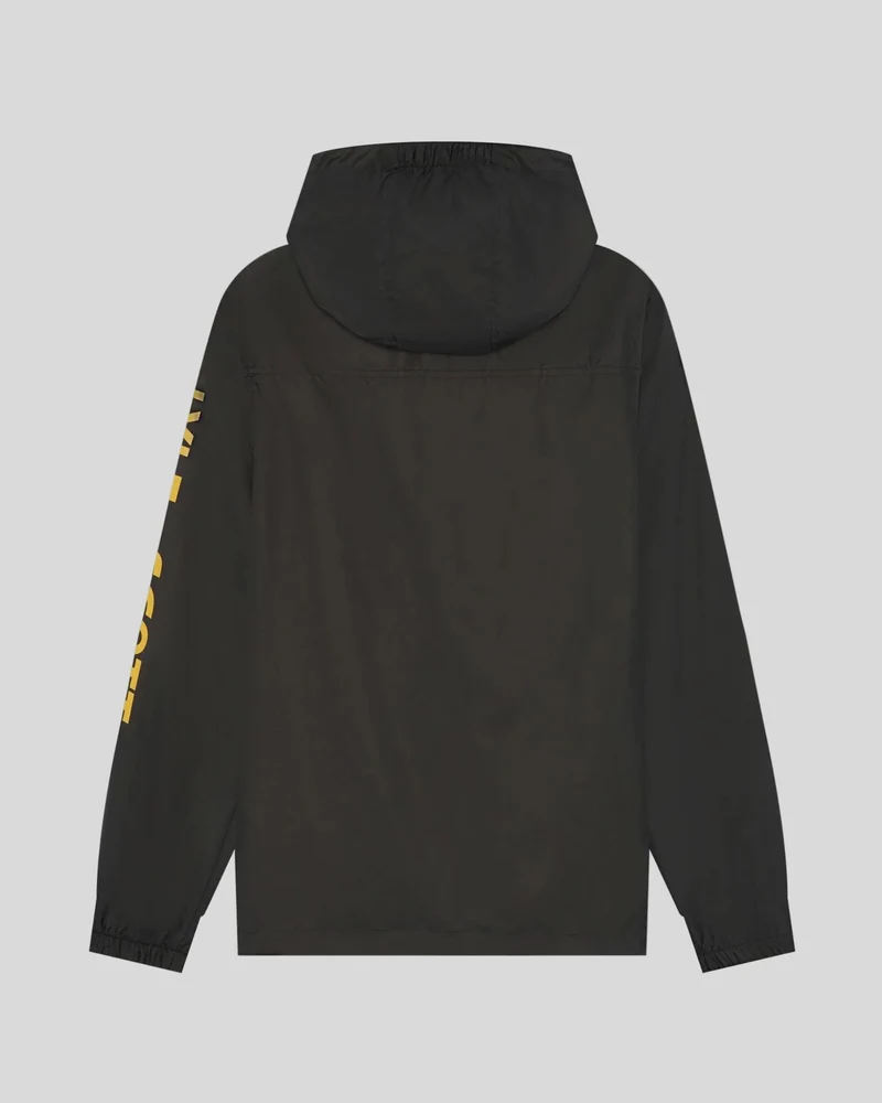 Lyle & Scott Leichte Herren-Sport-Trainingsjacke | Tiefschwarz