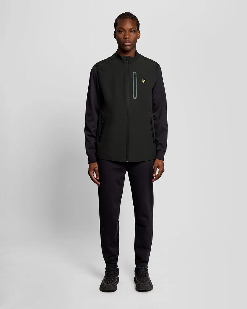 Lyle & Scott Herren-Sport-Performance-Weste | Tiefschwarz