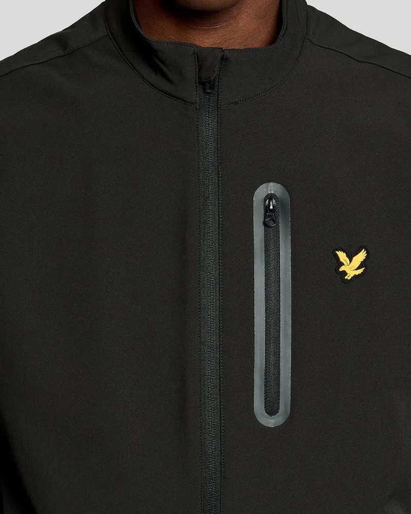 Lyle & Scott Herren-Sport-Performance-Weste | Tiefschwarz